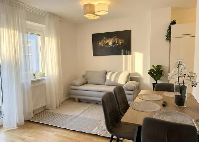 Apartamento 9-min To Center, 1br &1lr With Balcony, Tv & Wifi Viena